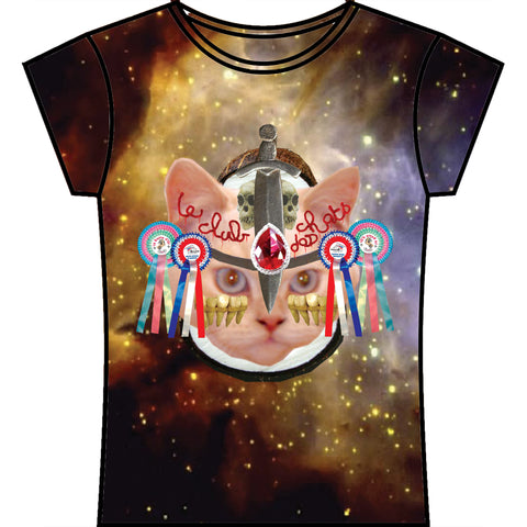 Le Club de Chats - Cosmic Girly Tee